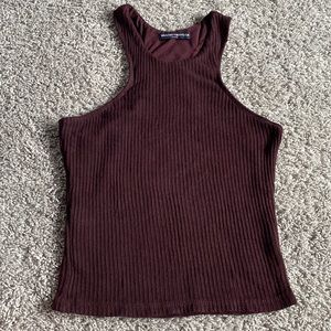 Brandy Melville Burgundy Tank Top
